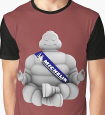 Peaceful Michelin Man Graphic T-Shirt