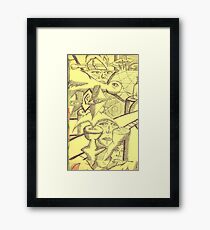 in flight Framed Print