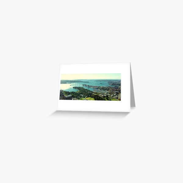Sydney Harbour from Centrepoint Tower Greeting Card