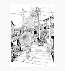 Kyoto - the old city Photographic Print