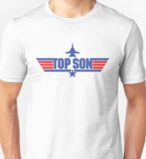 Custom Top Gun Style Style - Top Son Unisex T-Shirt