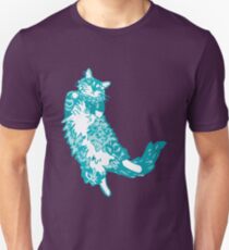 Mona Bear Teal Unisex T-Shirt