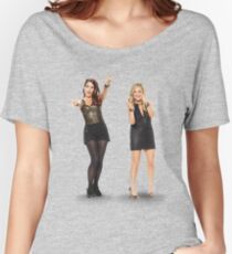Tina and Amy; Sisters Women's Relaxed Fit T-Shirt
