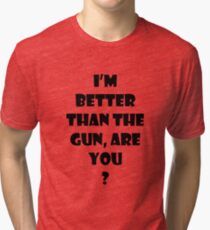 Stop Gun Violence With Julian Rhine Tri-blend T-Shirt