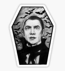 Bela Lugosi as Dracula Sticker