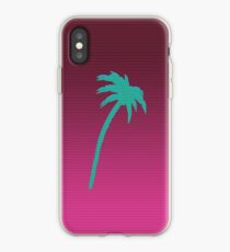 Hotline Miami palmtree iPhone Case
