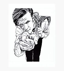 The Doctor - Matt Smith Photographic Print