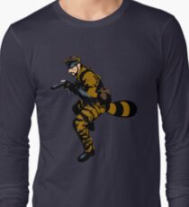 Tanooki Camouflauge Long Sleeve T-Shirt