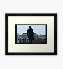 Reichenbach Fall Framed Print