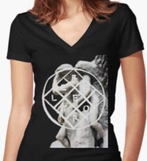 We Exist Women's Fitted V-Neck T-Shirt