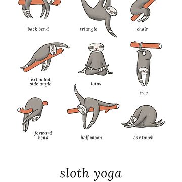 Artwork thumbnail, Sloth Yoga - The Definitive Guide by Theysaurus