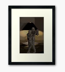 Dancing Cheek To Cheek Framed Print