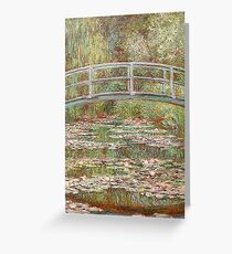 Monet - Lily Pads Greeting Card