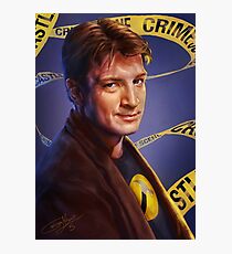 Nathan Fillion Photographic Print