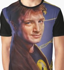Nathan Fillion Graphic T-Shirt