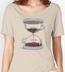 Camiseta ancha para mujer Hora de cafe