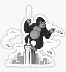 Playing with planes Sticker