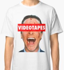Videotapes American Psycho Classic T-Shirt
