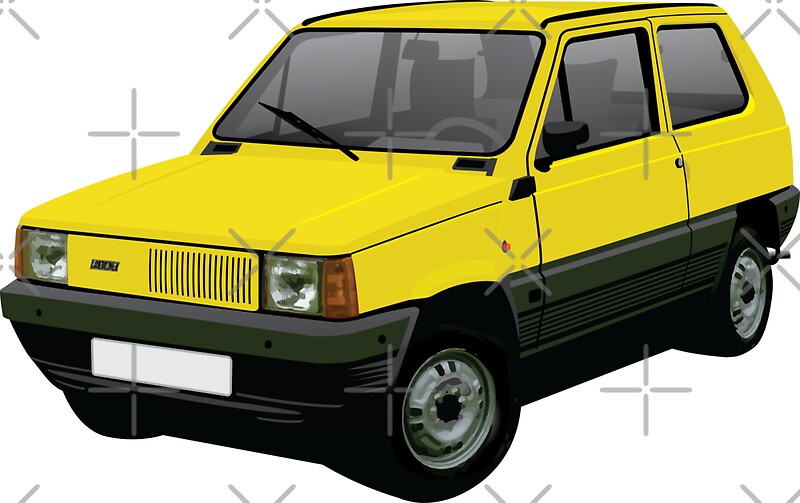 Fiat Panda: Stickers | Redbubble