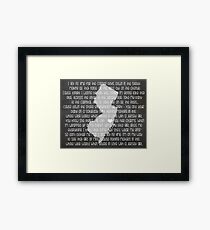 Jersey Girl Framed Print