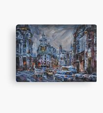 Rush Hour Canvas Print