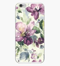 Vinilo o funda para iPhone Purple wild flower