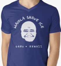 Waiola Shave Ice (White) Men's V-Neck T-Shirt