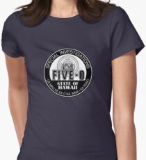 Hawaii Five-O Special Investigator Shield Women's Fitted T-Shirt