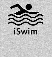 iSWIM black Kids Pullover Hoodie