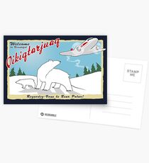 MJN Air to Qikiqtarjuaq Postcards