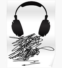 Headphones Poster
