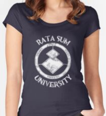 Rata Sum University Women's Fitted Scoop T-Shirt