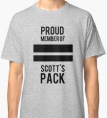 PROUD MEMBER OF SCOTT'S PACK Classic T-Shirt