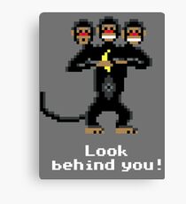 Three-Headed Monkey V2 Canvas Print