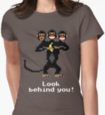 Three-Headed Monkey V2 Women's Fitted T-Shirt