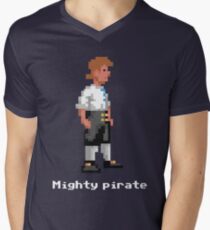 Mighty Pirate V2 Men's V-Neck T-Shirt