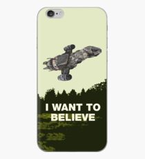 i want to believe iPhone Case