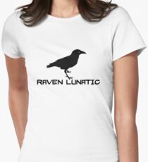 Raven Lunatic Women's Fitted T-Shirt