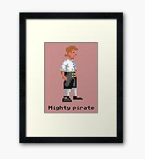 Mighty Pirate Framed Print