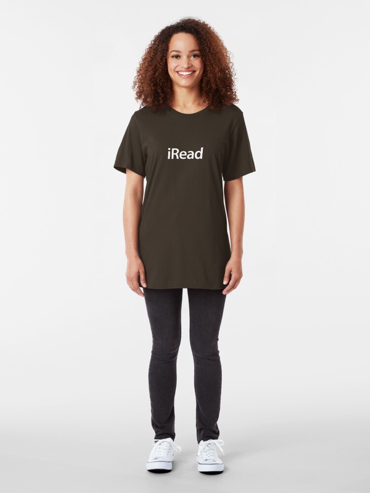 Alternate view of iRead Slim Fit T-Shirt