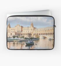 Boating in Plaza de Espana - Seville Laptop Sleeve
