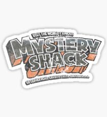Mystery Shack (Distressed Look) Sticker
