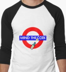 Mind the Cork Men's Baseball ¾ T-Shirt