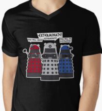 Exterminate! Men's V-Neck T-Shirt