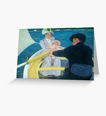 Mary Cassat - The Boating Party Greeting Card