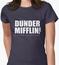 Dunder Mifflin Women's Fitted T-Shirt