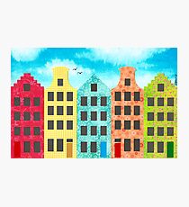 AMSTERDAM CANALS Photographic Print