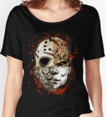 HORROR MASHUP Women's Relaxed Fit T-Shirt