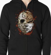 HORROR MASHUP Zipped Hoodie