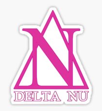 Delta Nu Sticker